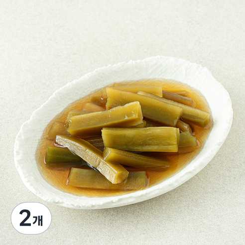 명심정 맛궁채, 120g, 2개