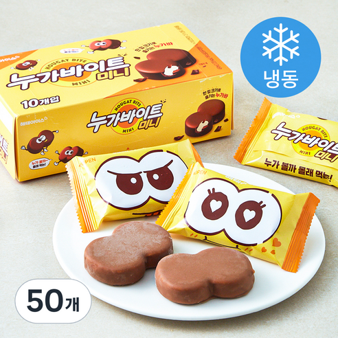 해태 누가바이트 미니 (냉동), 45ml, 10개입, 5박스