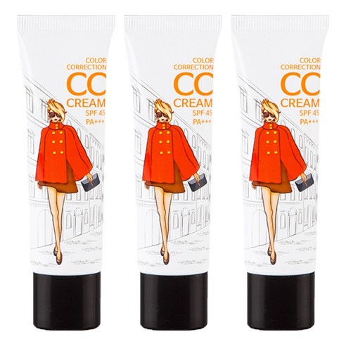 로쎄앙 컬러컬렉션 씨씨크림 튜브형 SPF45 PA+++ 30g, 3개
