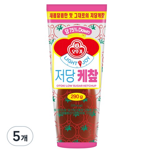 오뚜기 LIGHT&JOY  저당 케챂