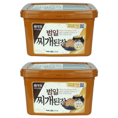 범일 찌개된장, 3kg, 2개