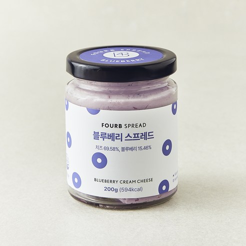 포비 블루베리 스프레드, 1개, 200g