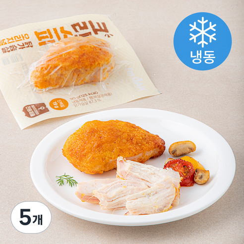 아임닭 크리스피 닭가슴살 오리지널 (냉동), 90g, 1개입, 5개