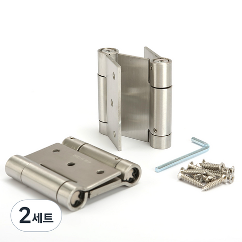 꾸밈홈 스텐 자유경첩 76mm 2p, 2세트