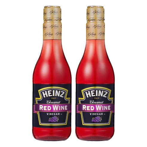 하인즈 레드와인 식초, 355ml, 2개