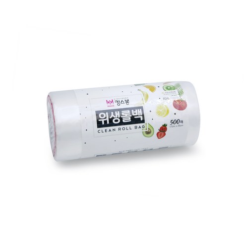 킹스봉 위생롤백 17 x 25 cm 500p, 500개입, 1개
