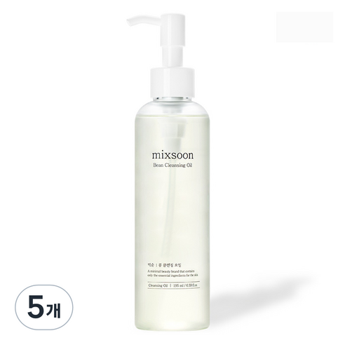 믹순 콩 클렌징 오일, 5개, 195ml