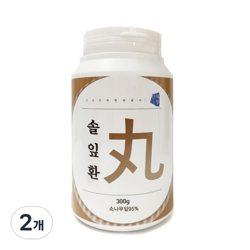 산해랑 프리미엄 솔잎환, 300g, 2개