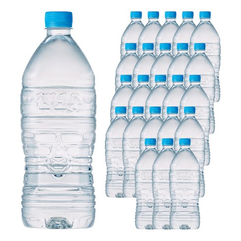 가야산천년수 천년수 무라벨 생수, 1L, 24개