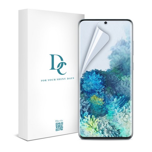 다이아큐브 엣지 풀커버 PET 우레탄 복원 블루라이트 차단 휴대폰 액정보호필름 3p, 1개