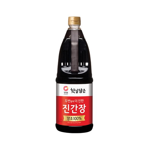 청정원 두번달여 더진한 진간장, 1.7L, 1개