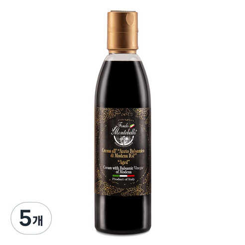 폰도몬테벨로 모데나 발사믹비니거 글레이즈, 250ml, 5개