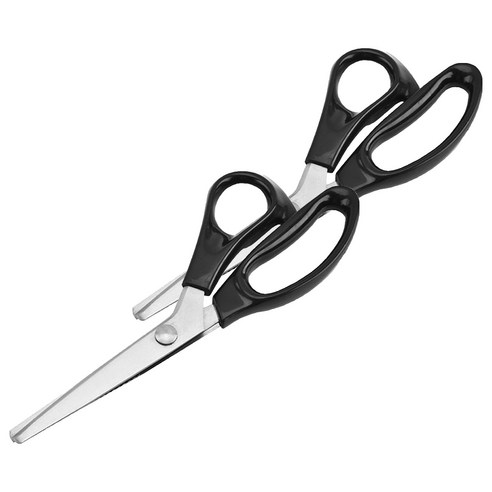 TUCOB 스테인리스 핑킹가위 삼각형 재단가능 3mm, 혼합색상, 2개