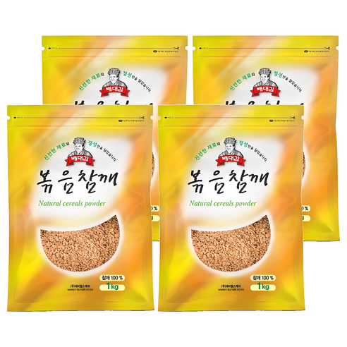 배대감 볶음참깨, 1kg, 4개