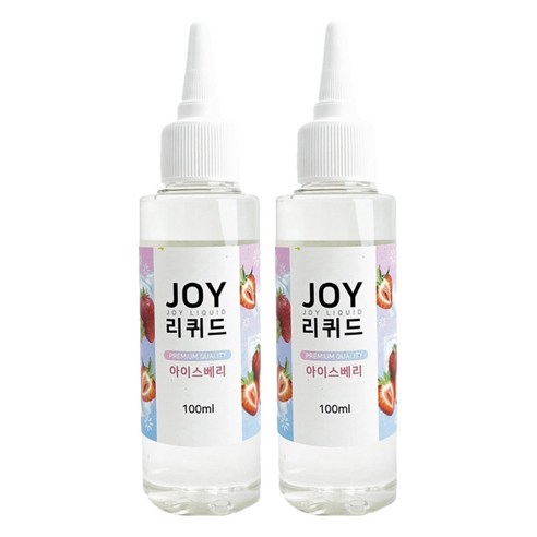 아로마조이 조이리퀴드 슬라임 향료 100ml, 2개, 아이스베리