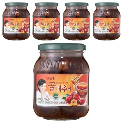 담터 꿀대추차, 770g, 1개입, 5개