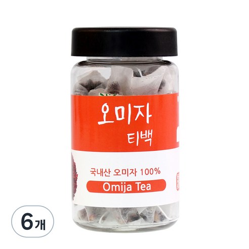 내몸에약초 오미자차, 1g, 20개입, 6개