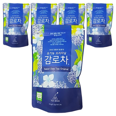 감로700 유기농 오리지날 감로차, 300mg, 30개입, 5개