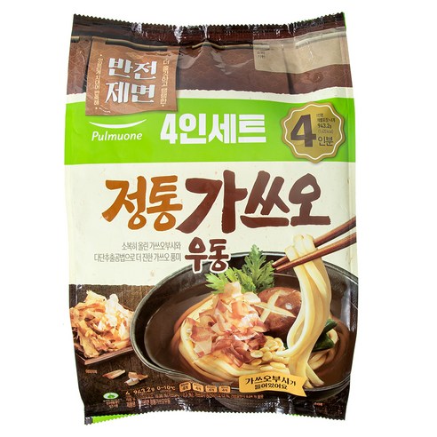 집에서 즐기는 일본 전통 가쓰오부시 우동
