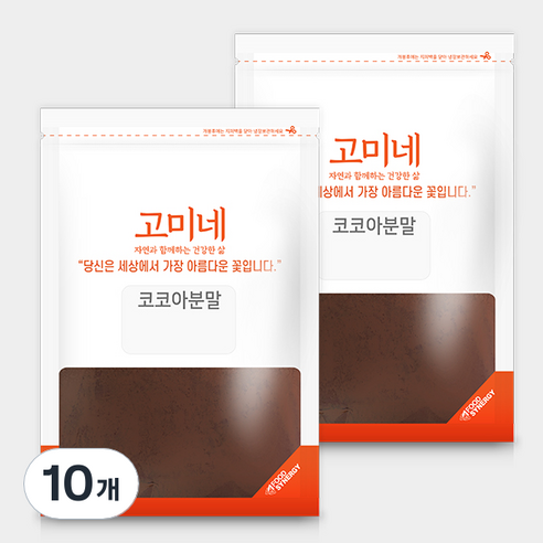 고미네 코코아분말, 300g, 1개입, 10개