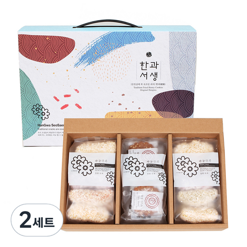 약과세트 하늘한과 약과 한과서생 5가지맛 유과 80g x 2p + 찹쌀 약과 30g x 4p + 통밀 약과 30g x 4p 세트, 400g, 2세트 Best Top5