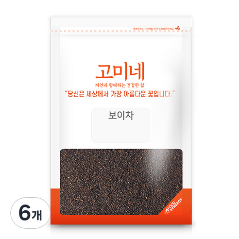 고미네 보이차, 200g, 1개입, 6개
