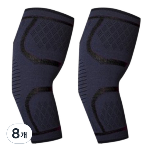 고나비 3D 팔꿈치 보호대 블랙, 8개