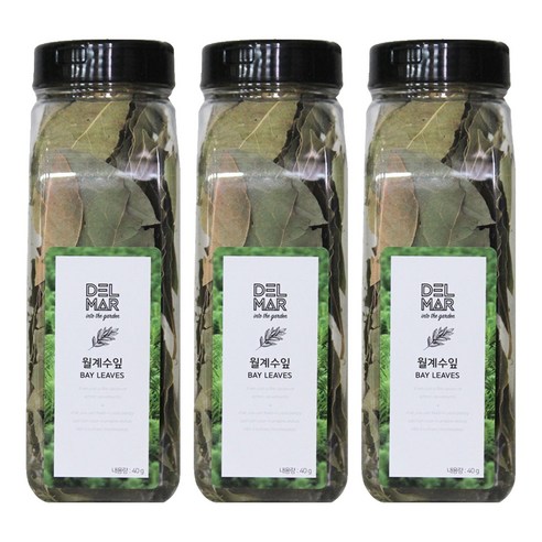 딜리셔스마켓 월계수 잎, 40g, 3개