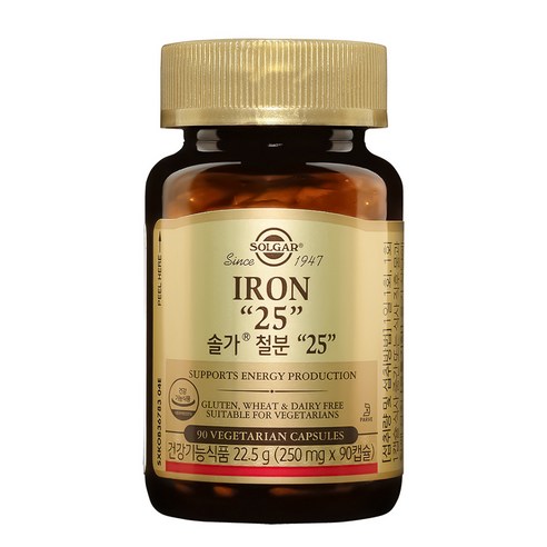 솔가 철분 25, 90정, 1개