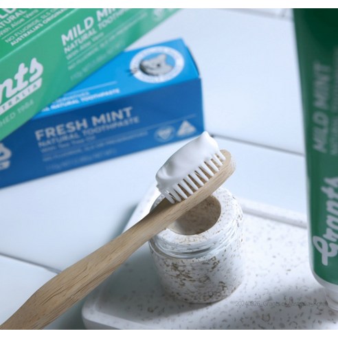 자연의 건강함을 담은 그란츠 무불소 치약으로 상쾌하고 건강한 미소를!