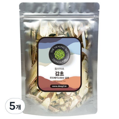 동이약초 우즈베키스탄산 감초, 150g, 5개
