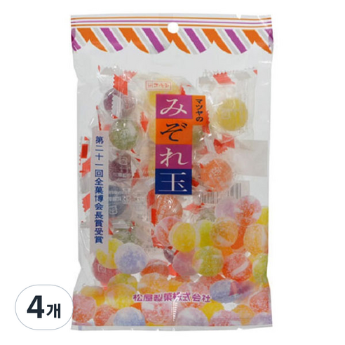 미조레타마 캔디 랜덤발송, 4개, 160g