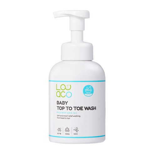 루아코 베이비 탑투토워시, 없음, 1개, 500ml