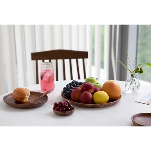 자연의 숨결을 담은 식탁, 니코트 우드 플레이트