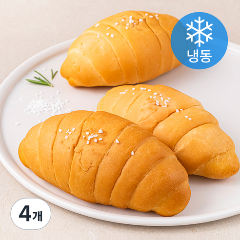 존쿡델리미트 마스터의 브레드 소금빵 (냉동), 64g, 3개입, 4개