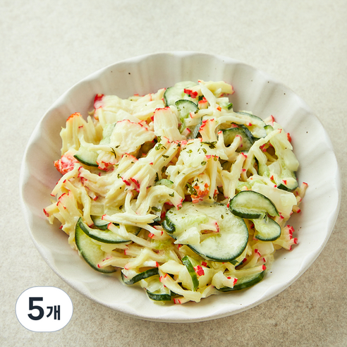 정미경키친 게맛살 오이 샐러드, 150g, 5개
