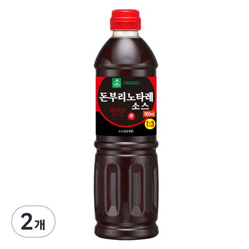 이엔푸드 돈부리노타레 소스, 900ml, 2개