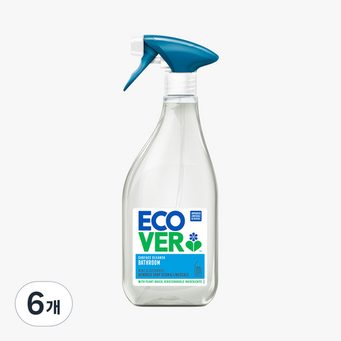 에코버 욕실 클리너, 500ml, 6개