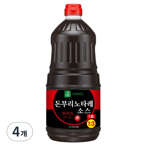 이엔푸드 돈부리노타레소스, 1.8L, 4개