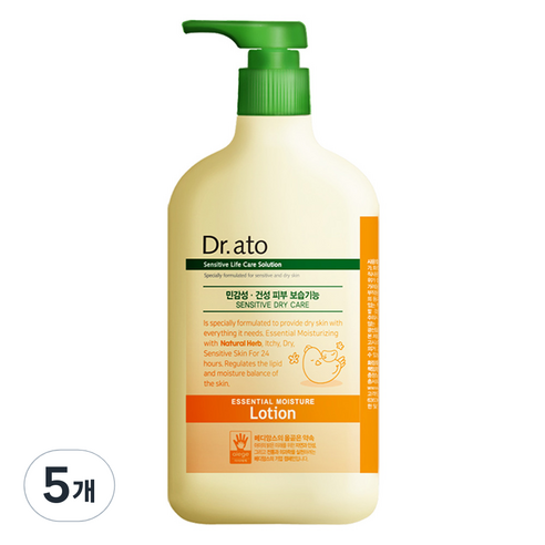 닥터아토 에센셜 모이스춰 로션, 310ml, 5개