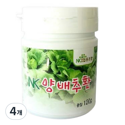 NK협동조합 양배추환, 4개, 120g