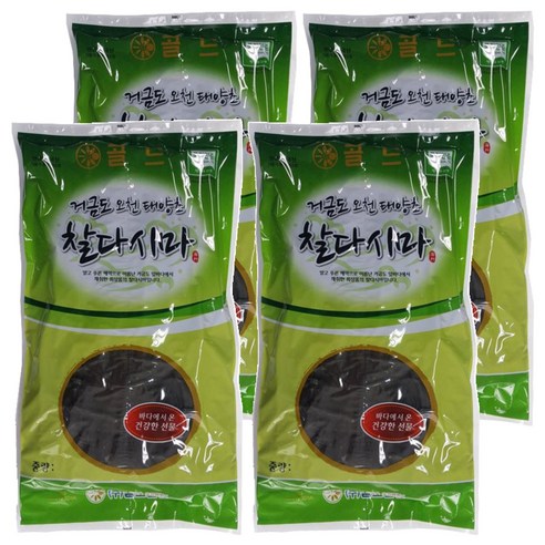 골드물산 거금도 오천 태양초 찰다시마, 500g, 4개
