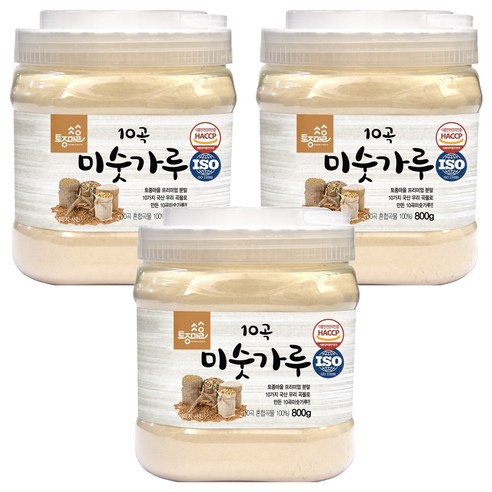 토종마을 10곡 미숫가루, 3개, 800g