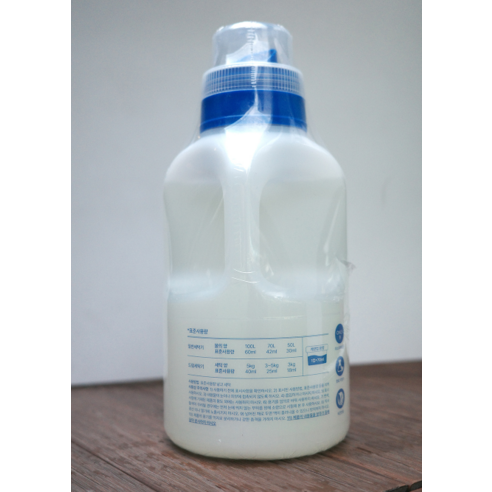 민감한 아기 피부를 위한 안심 선택, FRANKLIIN 무향 세탁세제