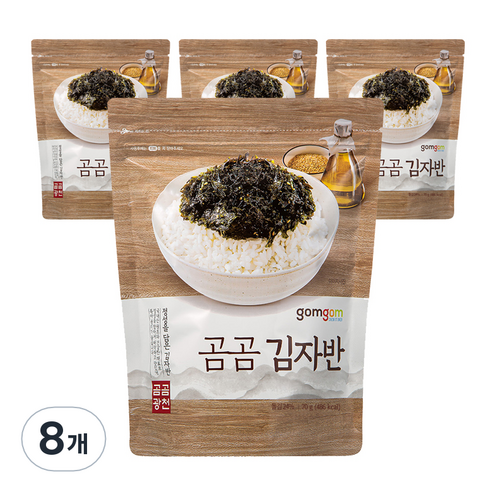 곰곰 김자반, 70g, 8개 
수산물/건어물