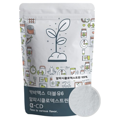 카바맥스 더블유6 알파시클로덱스트린 알파CD, 1개, 200g