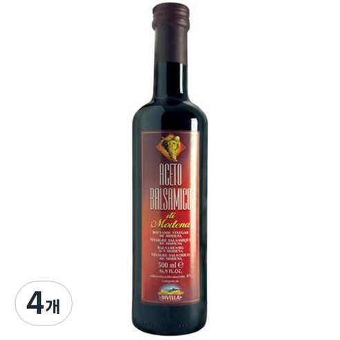[디벨라] 발사믹식초 500ml, 4개