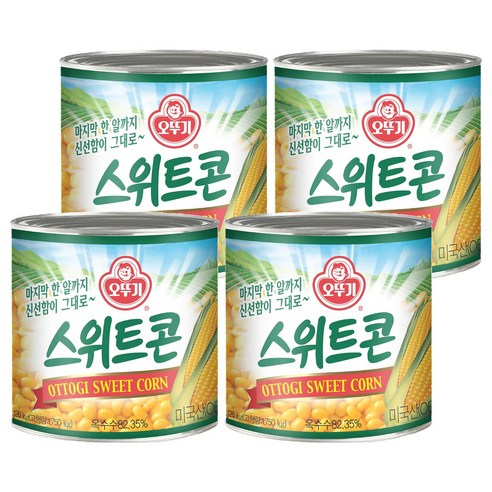 오뚜기 스위트콘 2.12kg, 4개