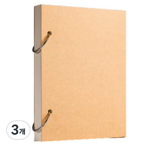스타리움 크로키 드로잉북 무지 스케치북 160g, A5, 75매, 3개