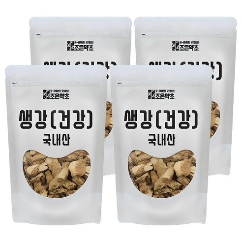 조은약초 말린 생강 건강, 150g, 1개입, 4개